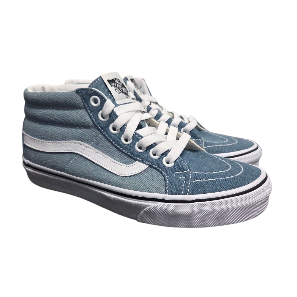 VANS Sk8-Mid 'Reissue Denim 2-Tone Women's 7 NWOB